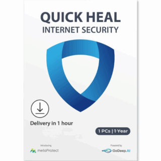 1 User 1 Year Quick Heal Internet Security